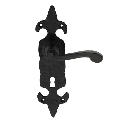 Ludlow Foundries Fleur De Lys Door Handle .